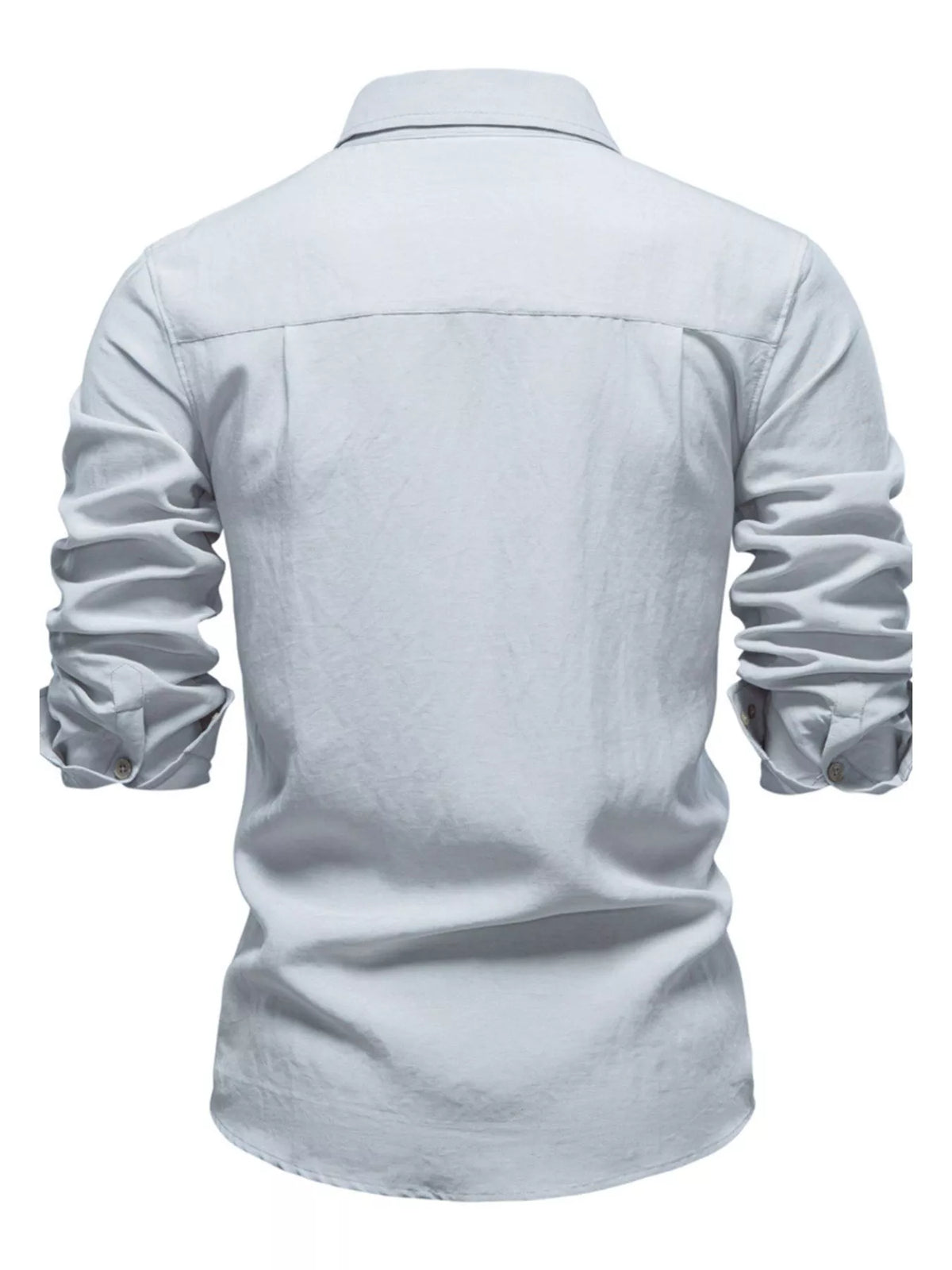 Men's Casual Button Up Long Sleeve Shirt – view 2