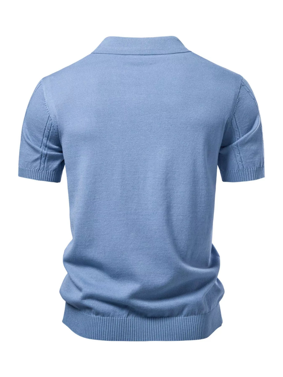 Men's Classic Knit Short Sleeve Polo – view 2