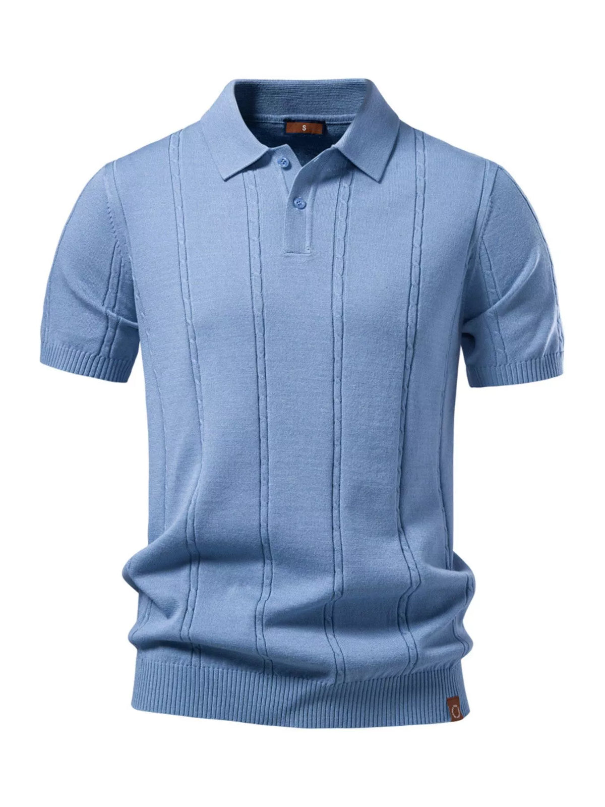 Men's Classic Knit Short Sleeve Polo