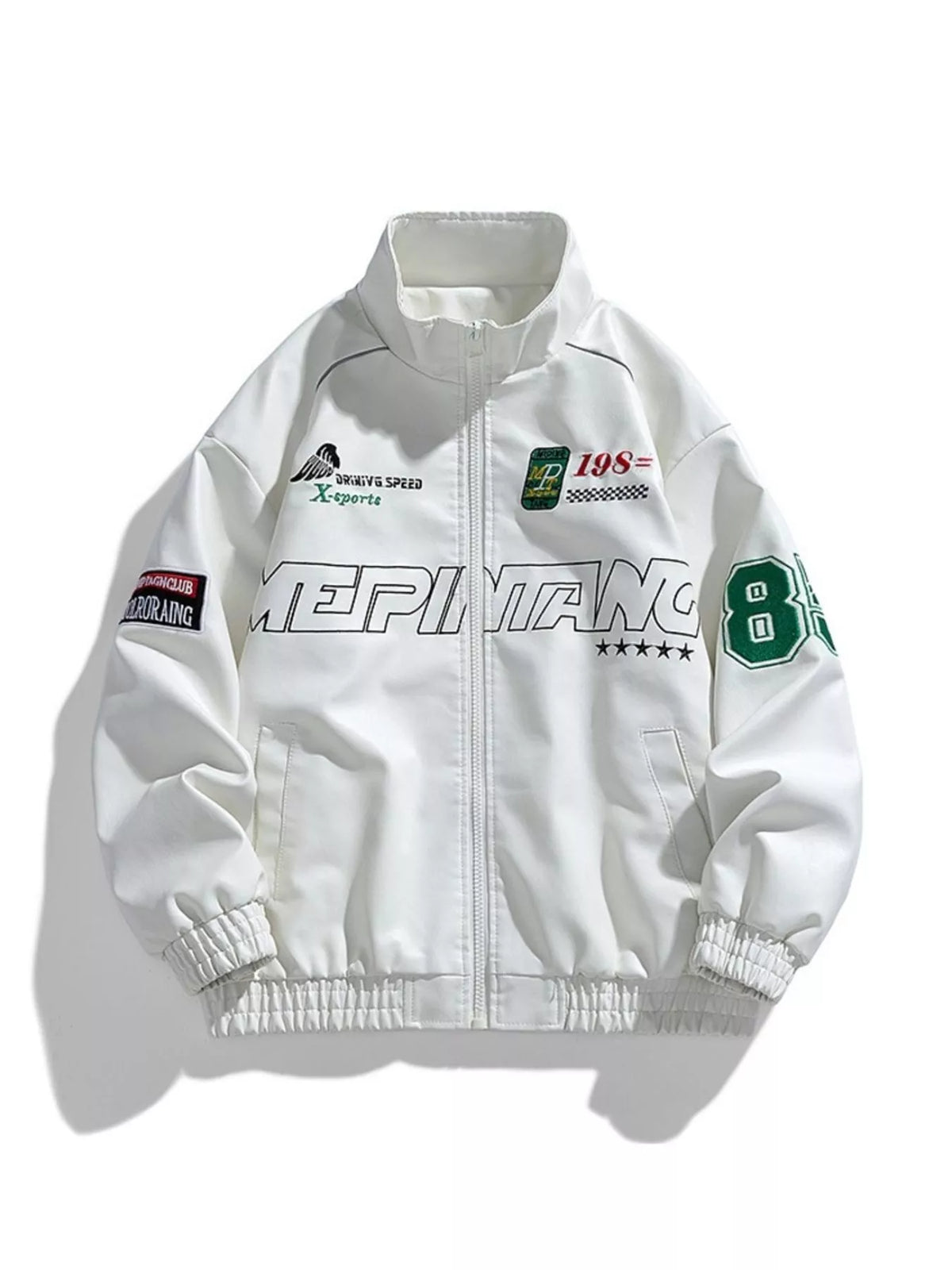 Men's Plus Size Zip-Up Jacket