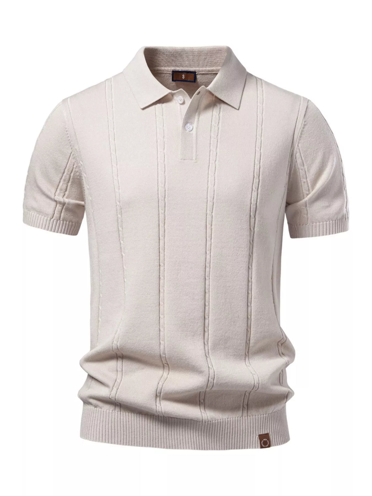 Men's Classic Knit Short Sleeve Polo – view 3