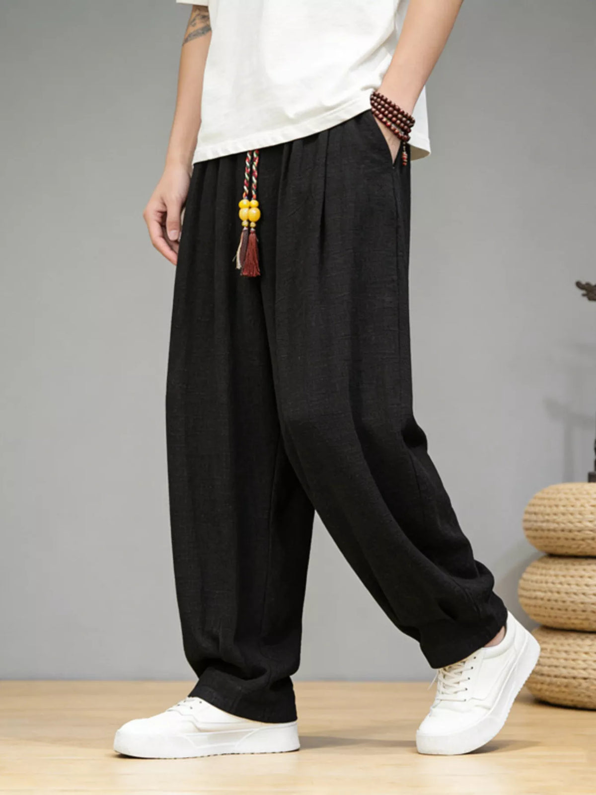 Men's Plus Size Loose Fit Casual Pants – view 3