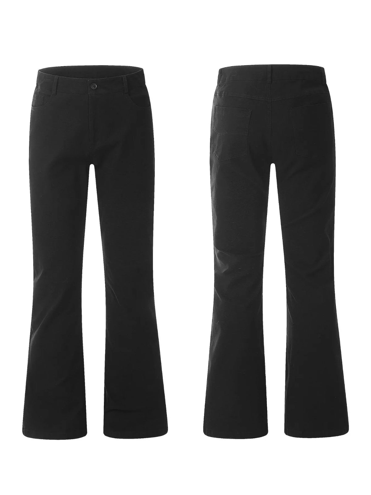 Men's High-Waisted Slim-Fit Flared Pants – view 2