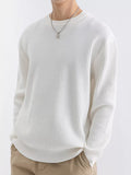 Men's Plus Size Ribbed Knit Crew Neck Sweater – view 2