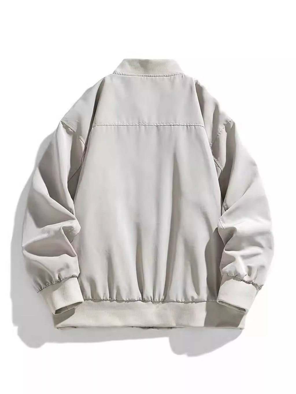 Men's Plus Size Casual Lightweight Bomber Jacket – view 2