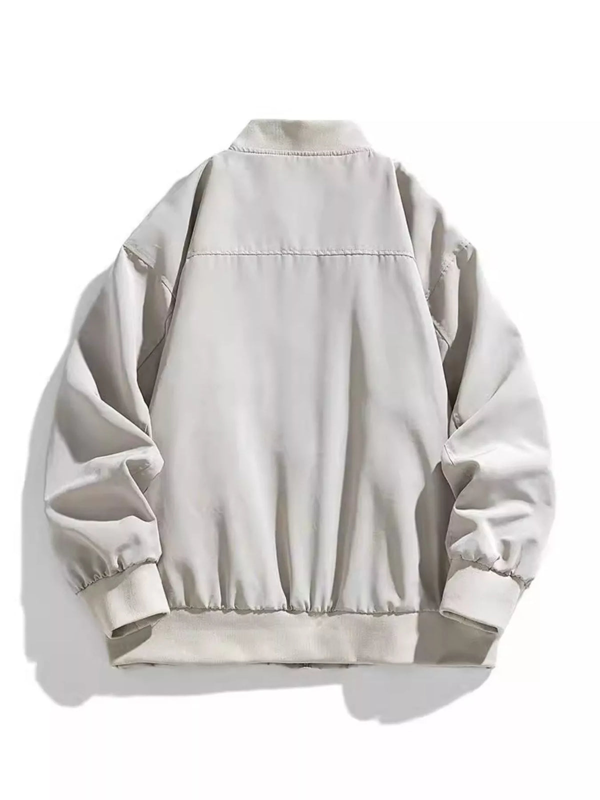 Men's Plus Size Casual Lightweight Bomber Jacket – view 2