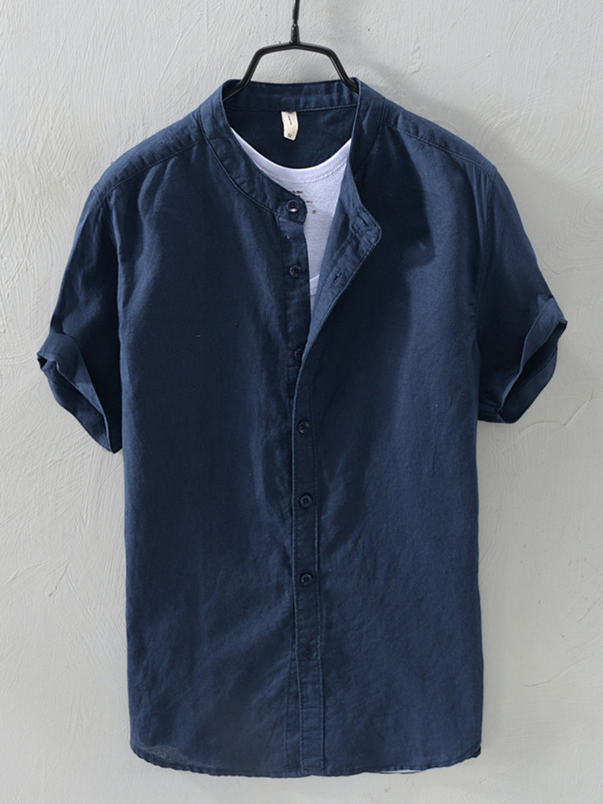 Men's Full Size Button Up Short Sleeve Shirt Plus Size – view 2
