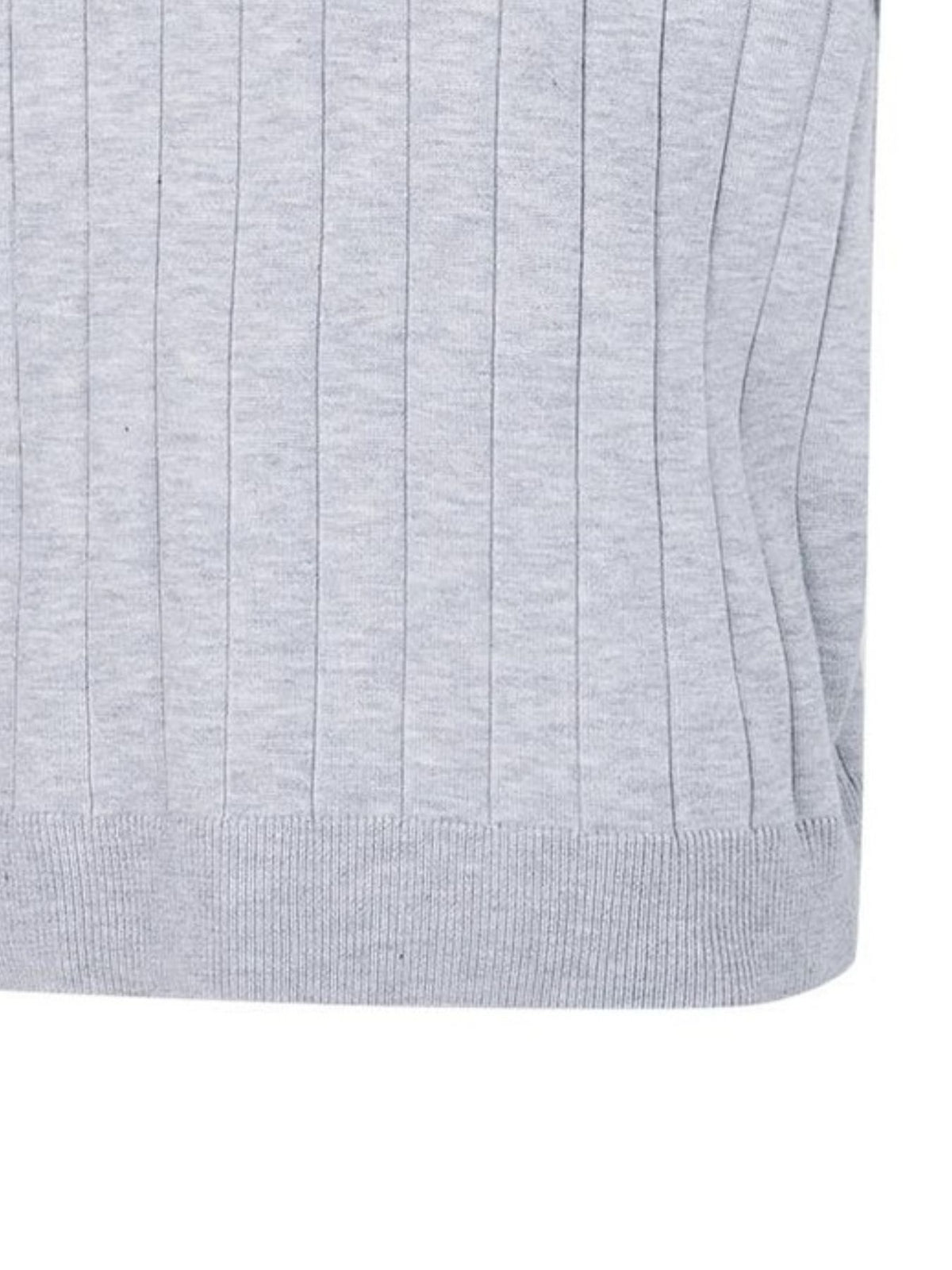 Men's Textured Knit Polo Shirt – view 3