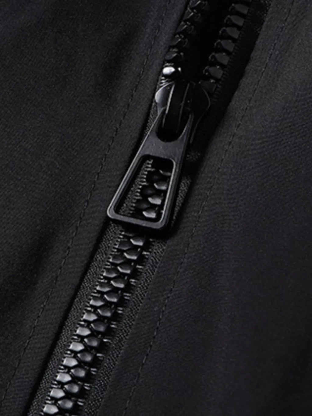Men's Racing-Inspired Zip Up Bomber Jacket – view 3
