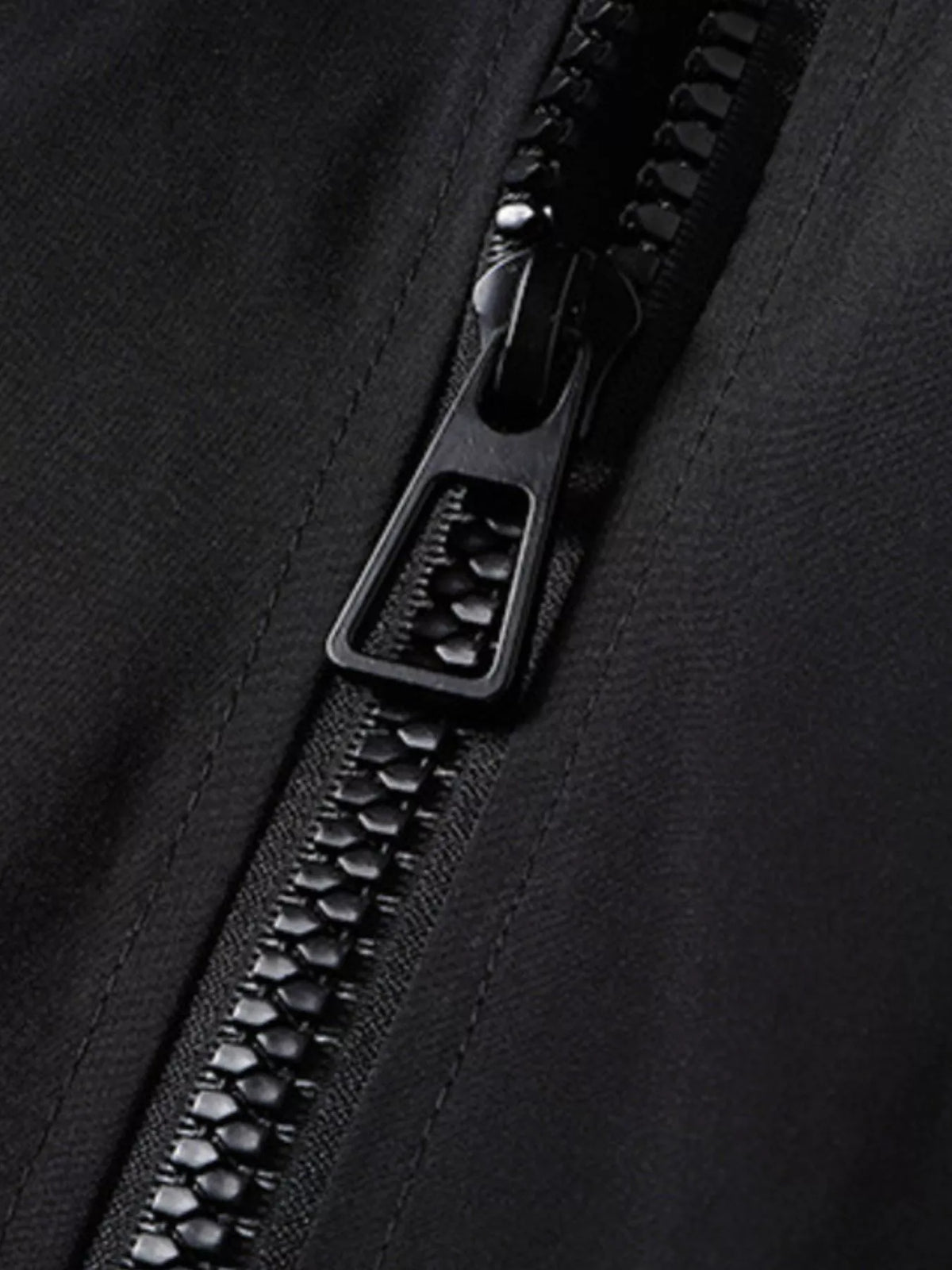 Men's Racing-Inspired Zip Up Bomber Jacket – view 3
