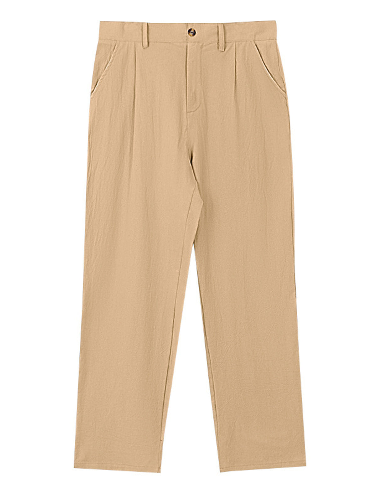 Men's Full Size Relaxed Fit Pleated Pants Plus Size – view 2
