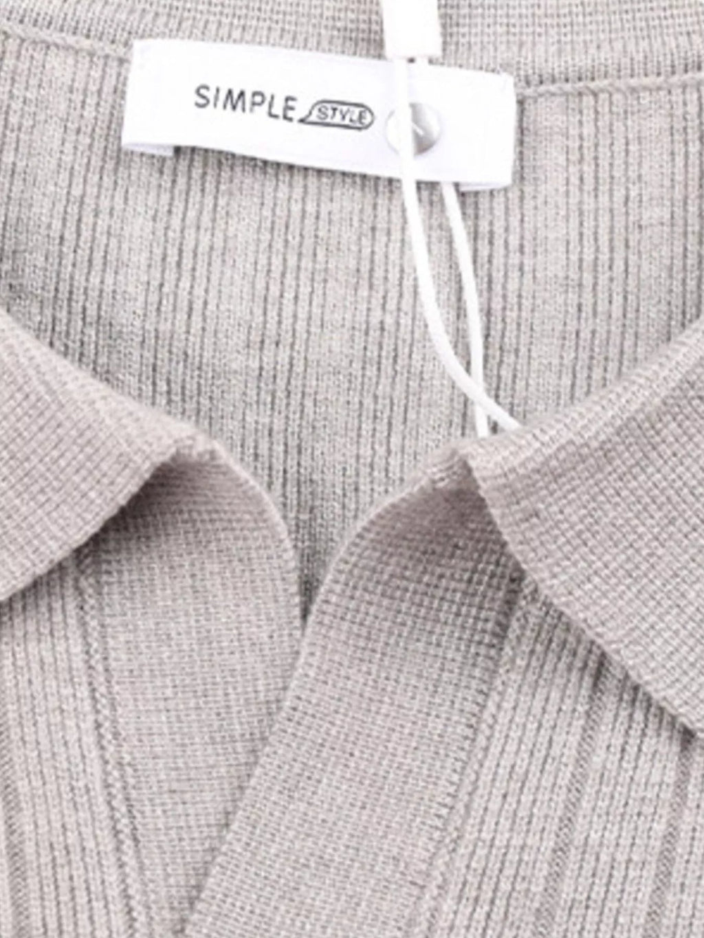 Men's Plus Size Long Sleeve Textured Knit Sweater – view 3